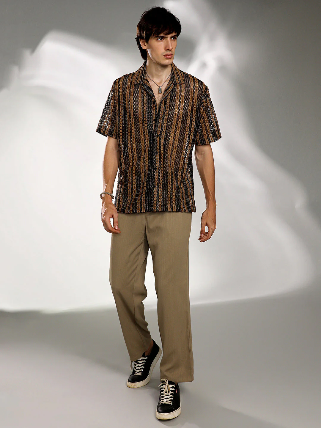 Multitrack Knit Oversized Shirt - Image 5