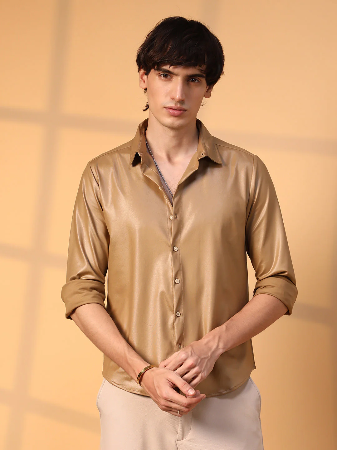 Solid Suede Shirt - Image 2