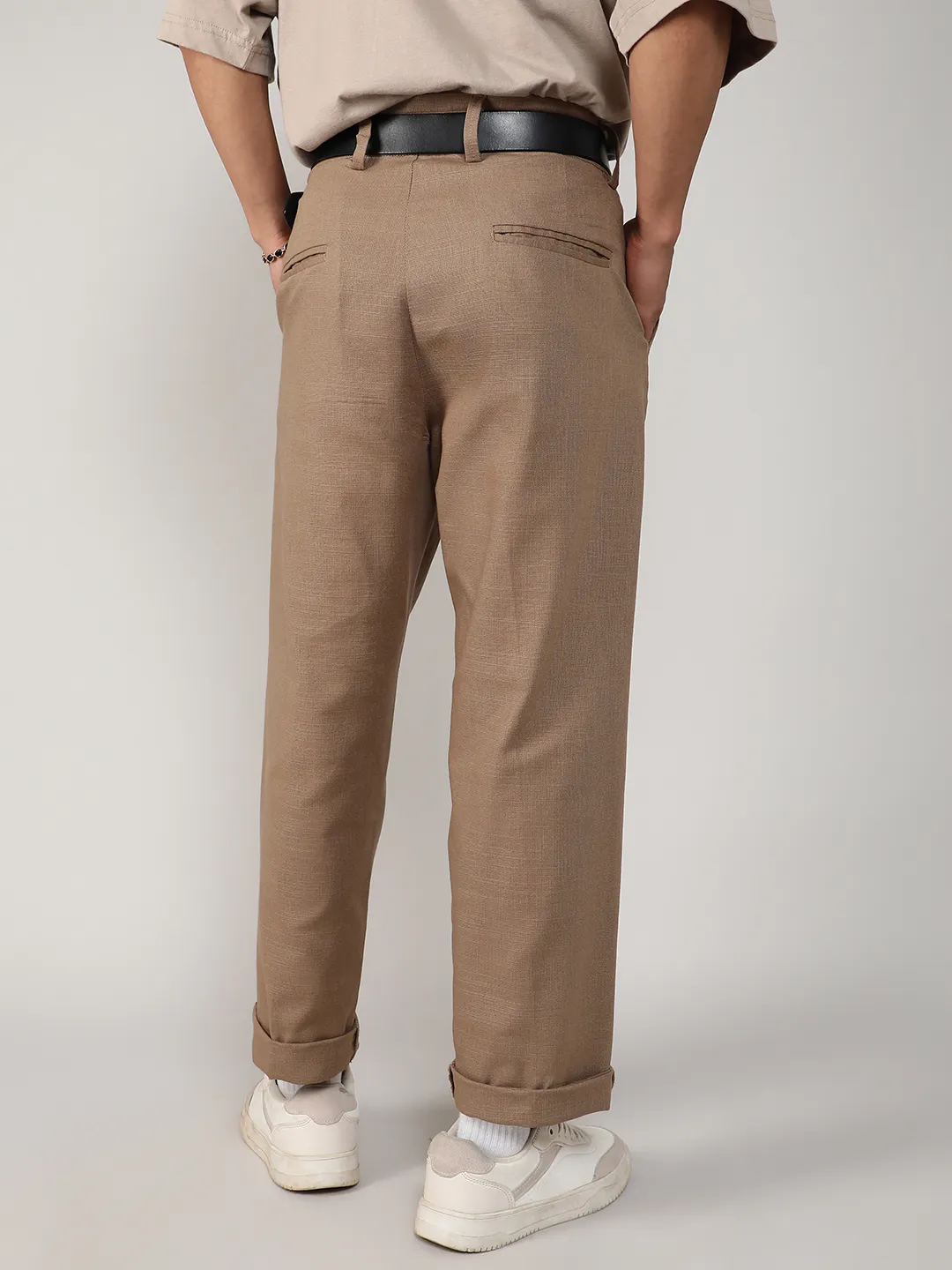 Lightweight - Tailored Linen-Blend Trousers - Image 4