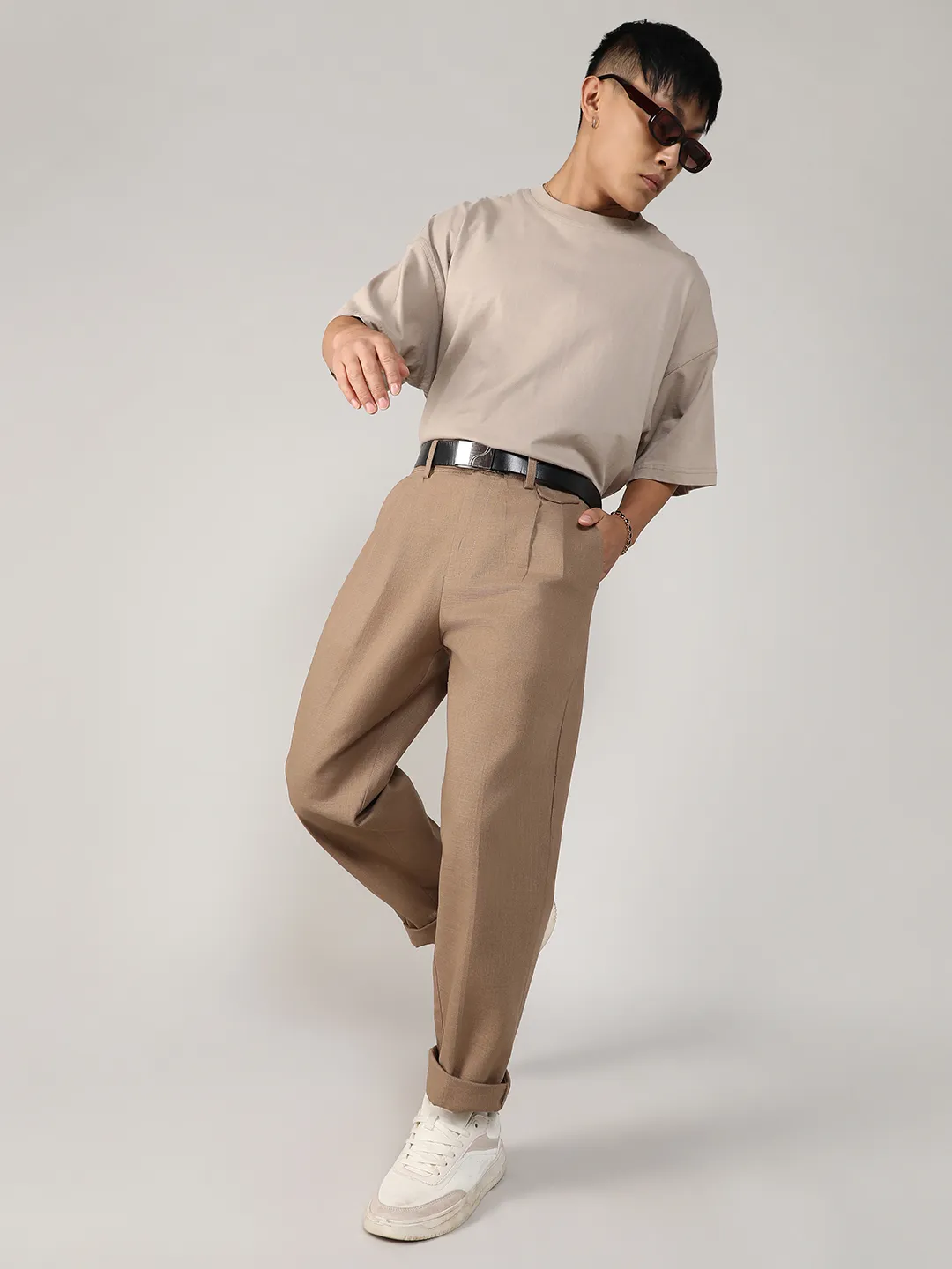 Lightweight - Tailored Linen-Blend Trousers - Image 6