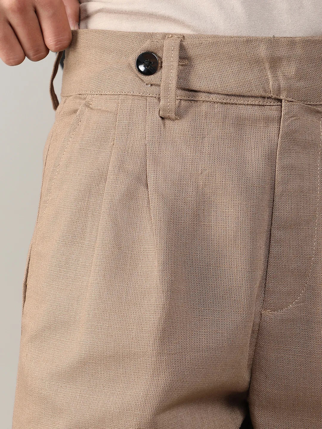 Lightweight - Tailored Linen-Blend Trousers - Image 7