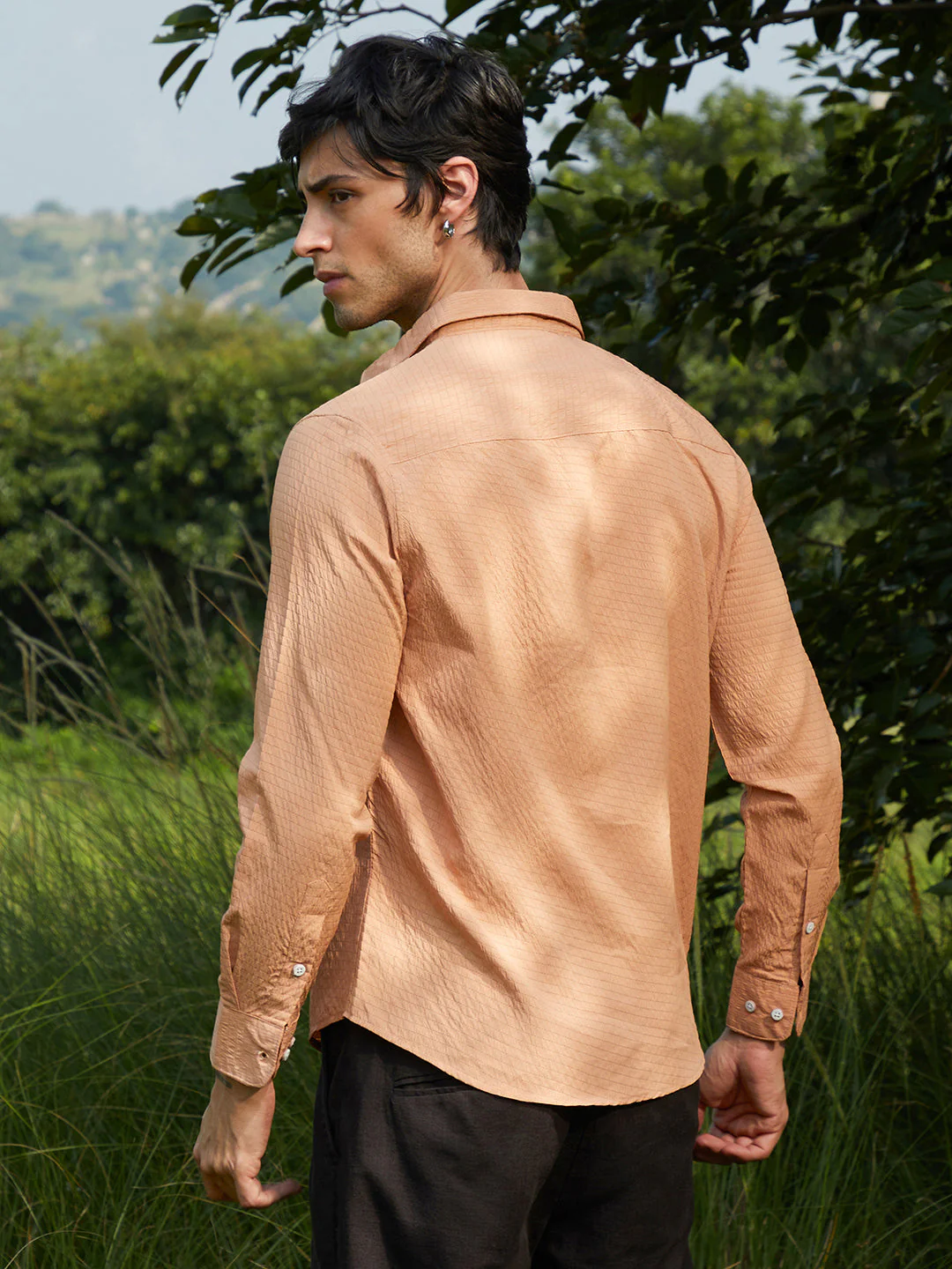 Ruche-Textured Shirt - Image 4