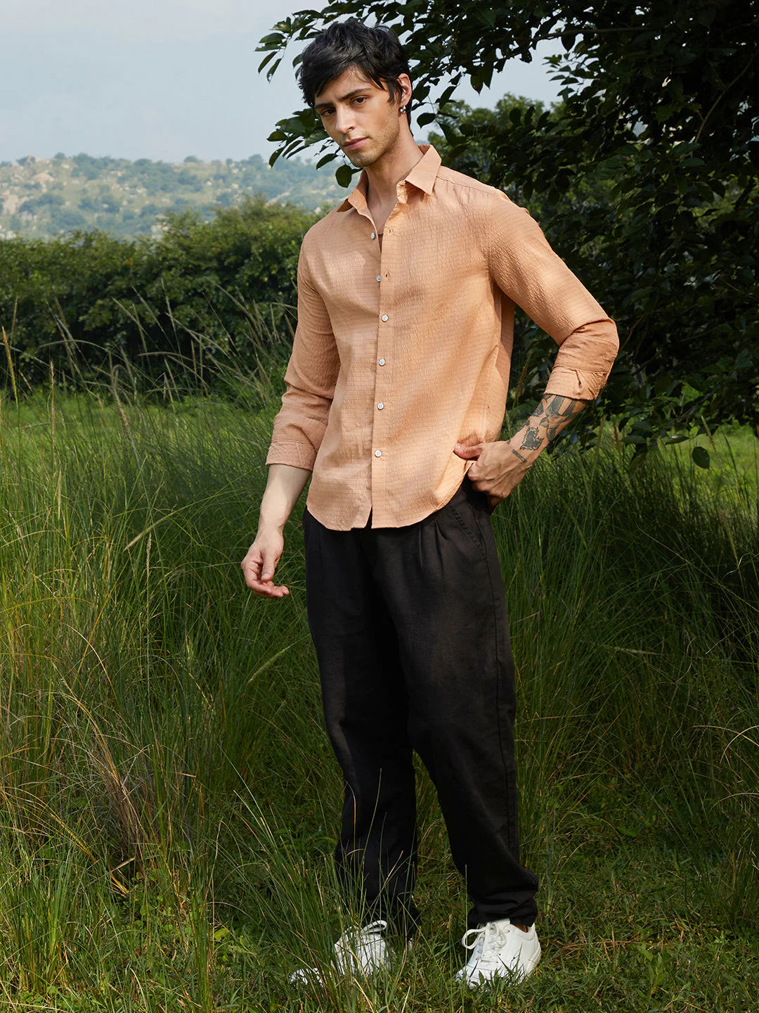 Ruche-Textured Shirt - Image 5