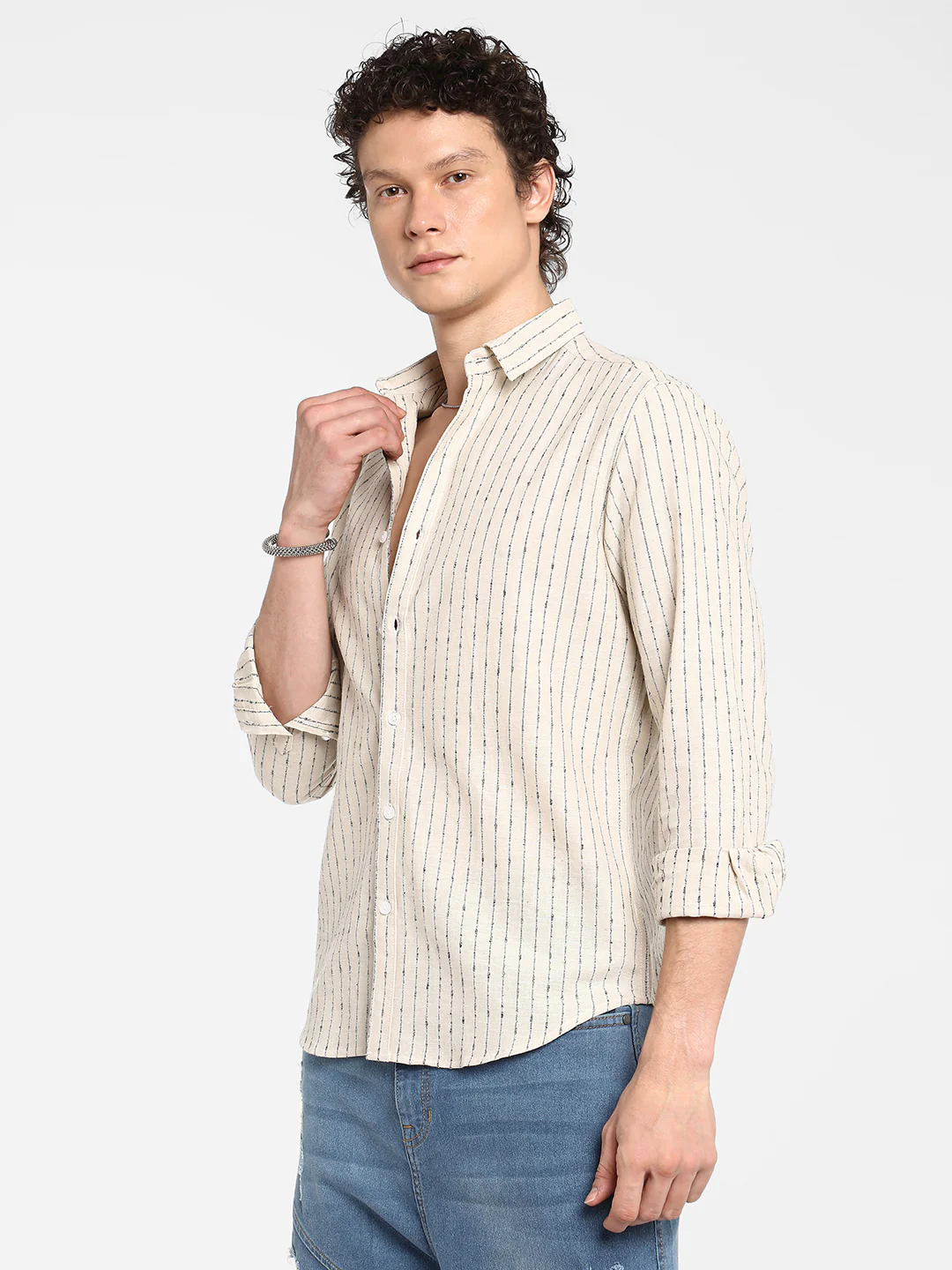 Chalk-Striped Shirt - Image 11
