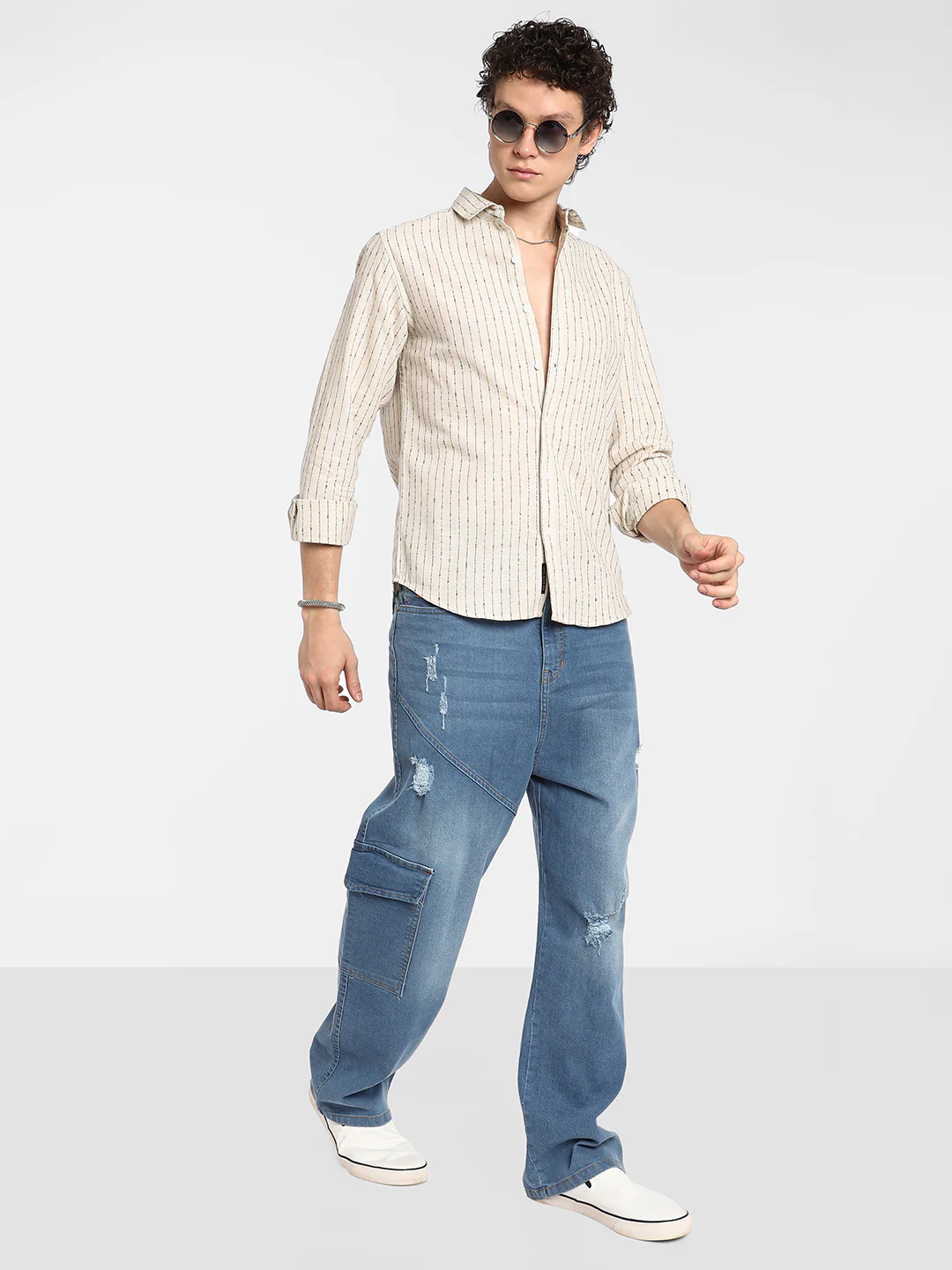 Chalk-Striped Shirt - Image 14