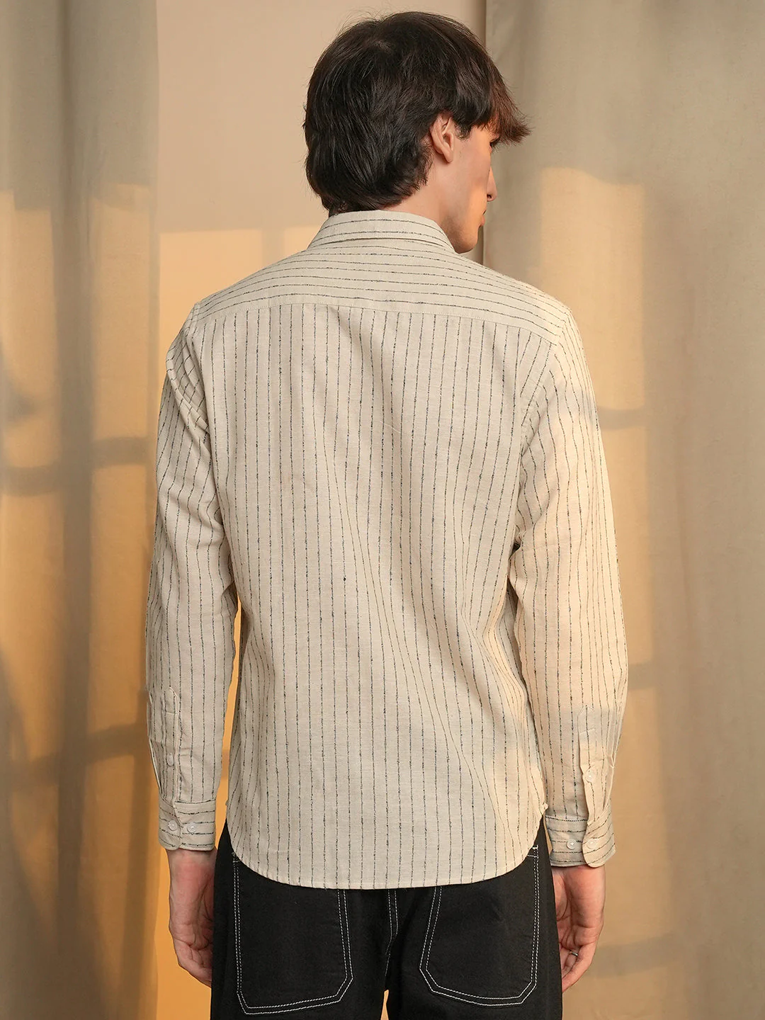 Chalk-Striped Shirt - Image 4