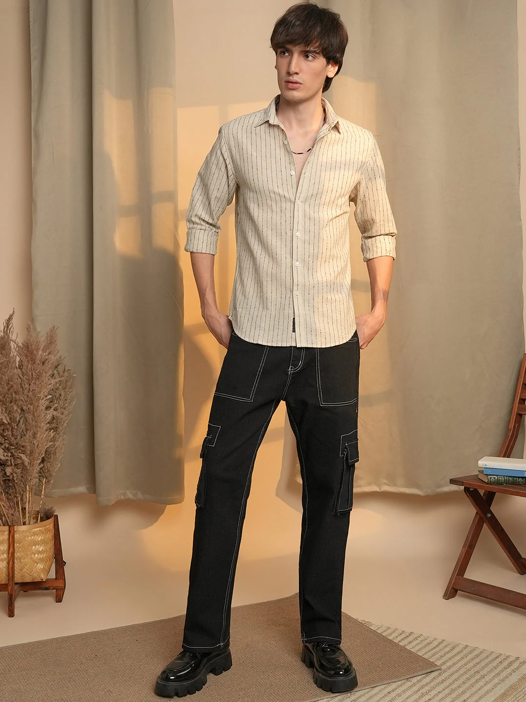 Chalk-Striped Shirt - Image 5