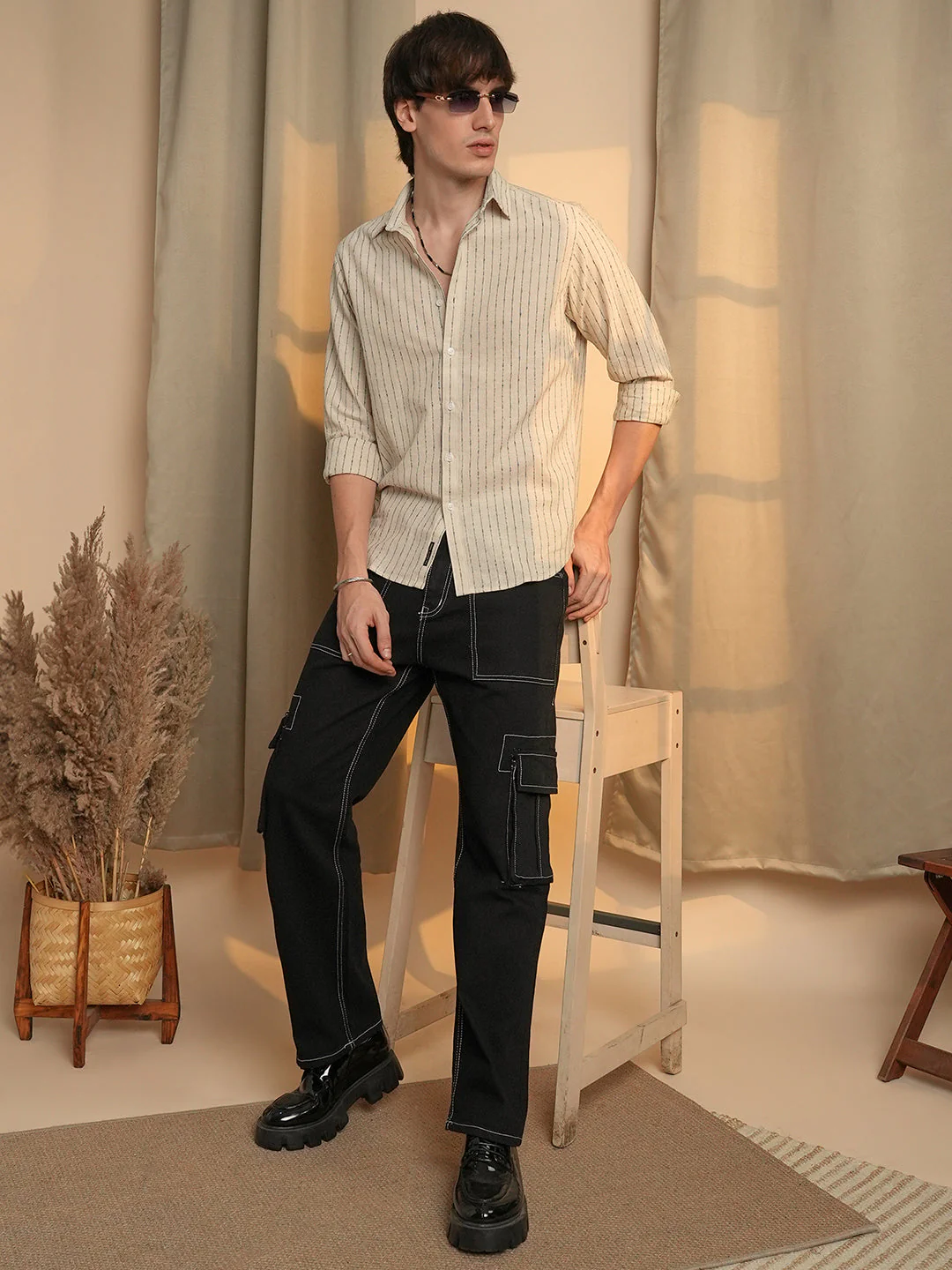 Chalk-Striped Shirt - Image 6