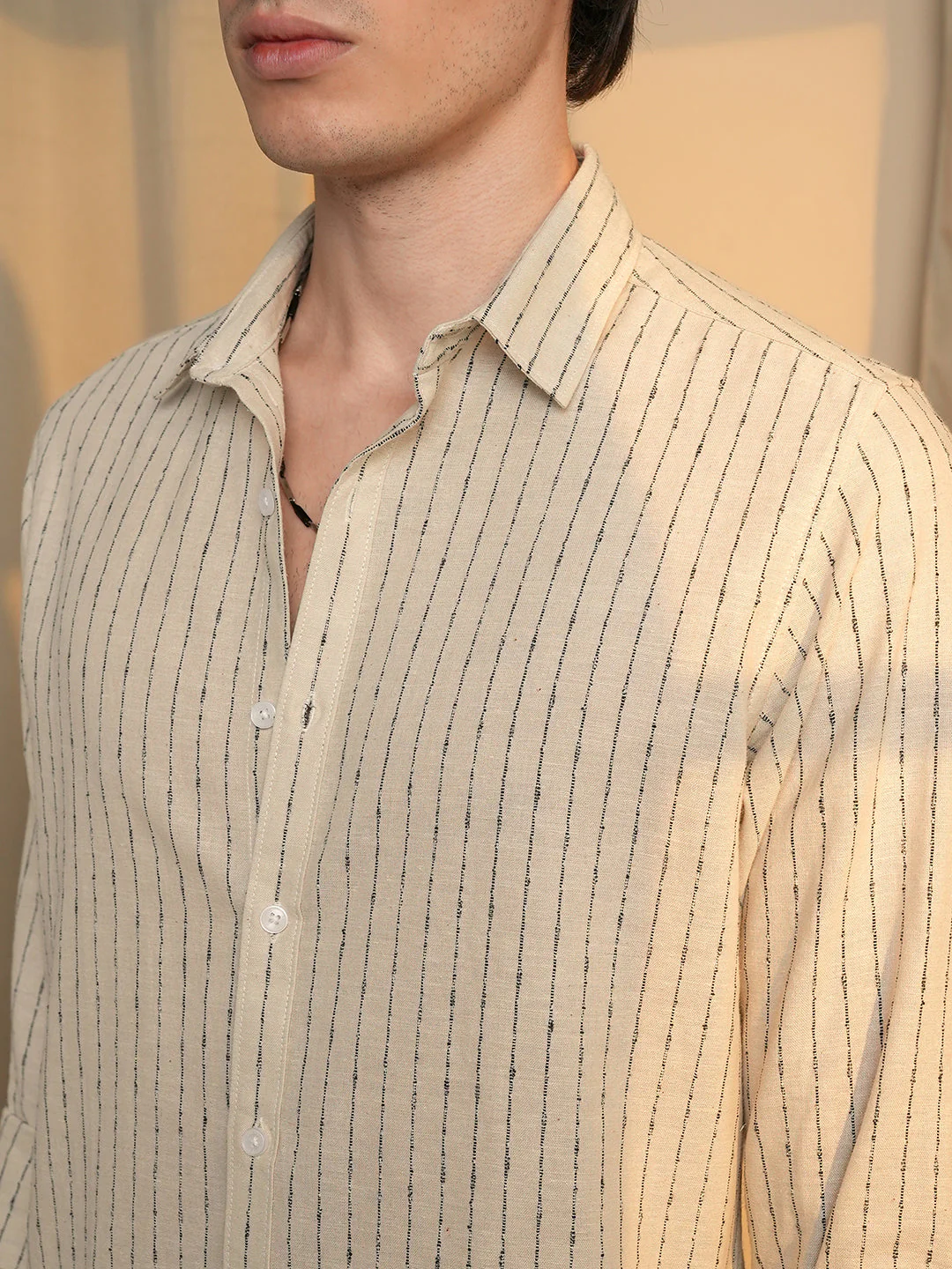 Chalk-Striped Shirt - Image 7