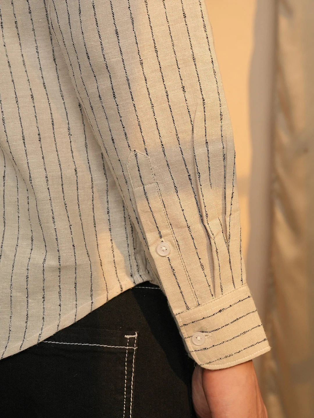 Chalk-Striped Shirt - Image 8