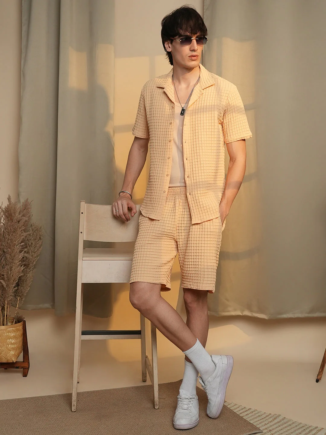 Waffle-Textured Co-Ord Set - Image 5