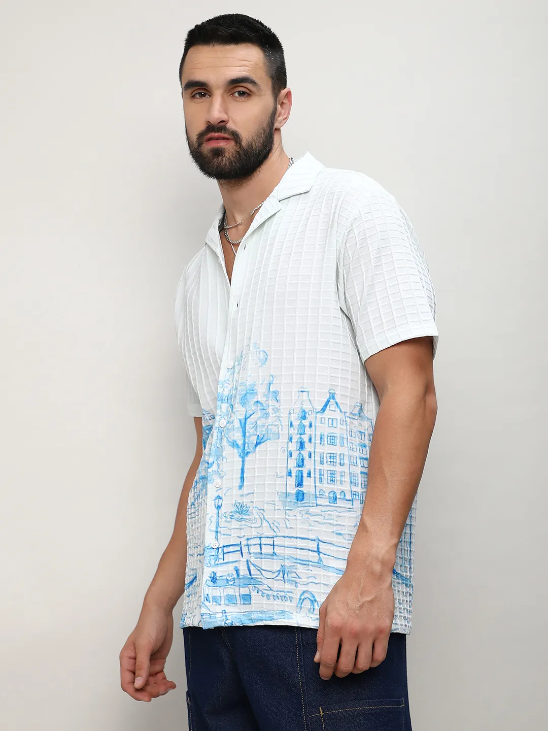 Landscape Strokes Shirt - Image 6