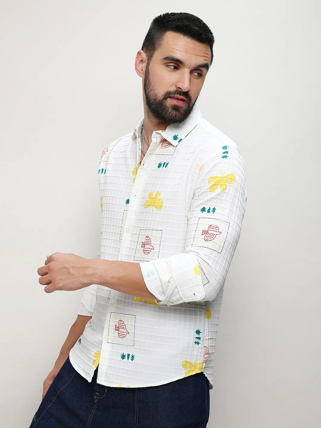 Butterfly Pine Shirt - Image 6