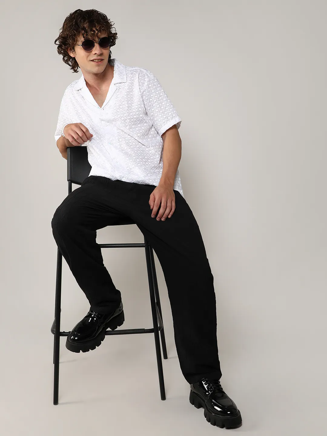 Embroidered Circular Shirt - Image 10