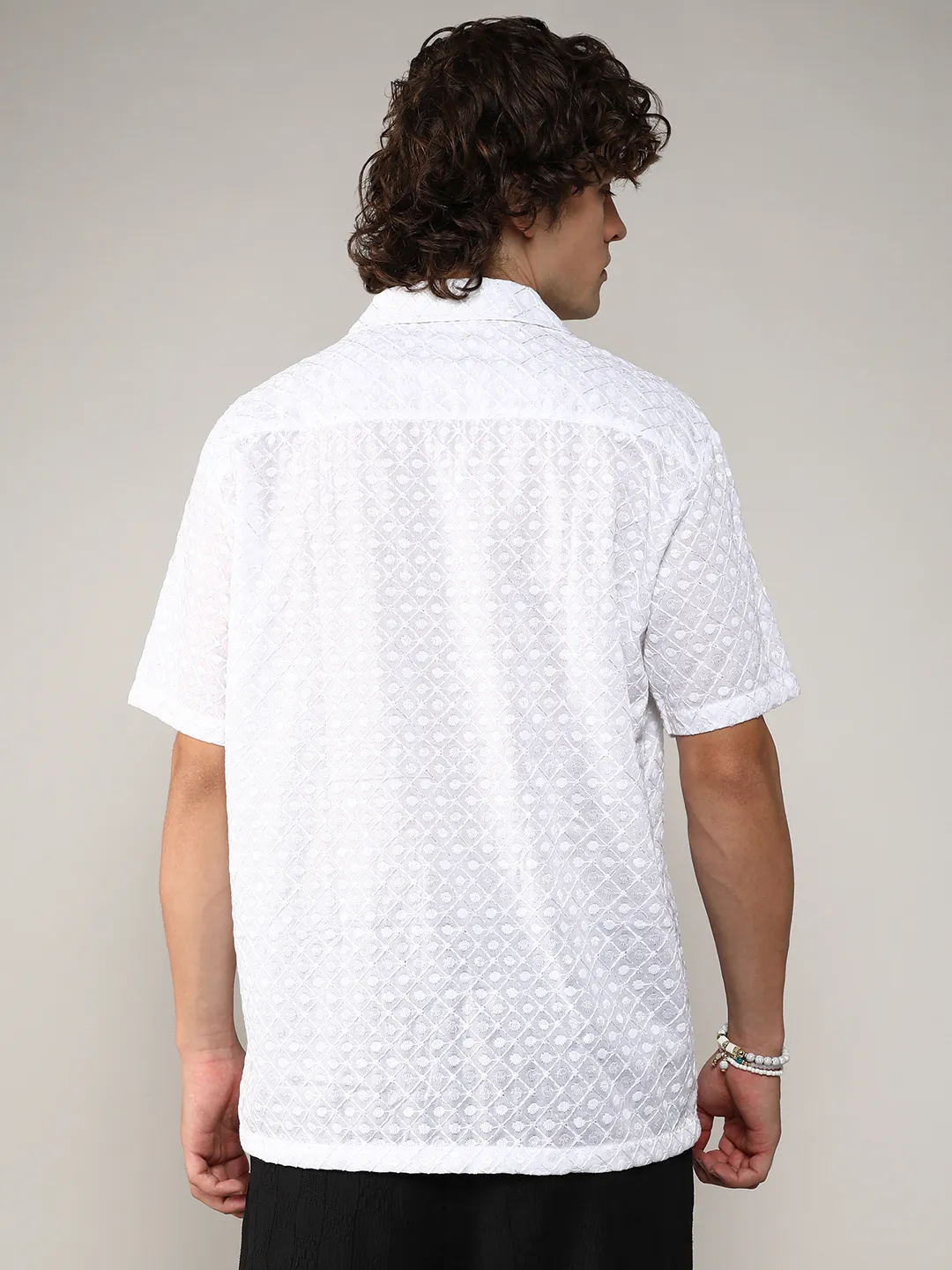 Embroidered Circular Shirt - Image 8