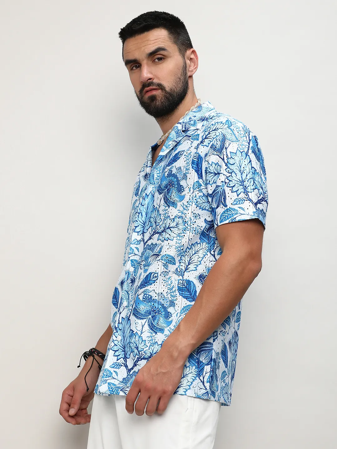 Mesh Foliage Shirt - Image 3