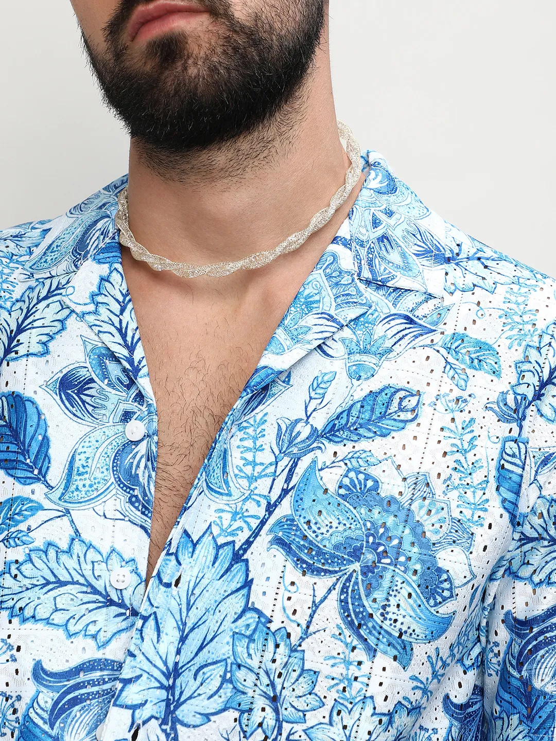 Mesh Foliage Shirt - Image 7