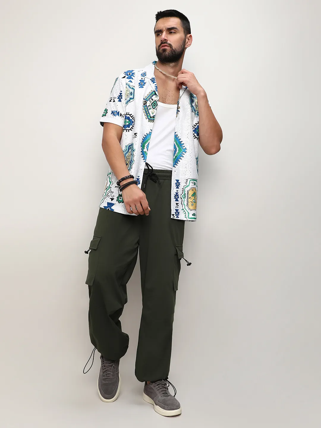 Mesh Aztec Shirt - Image 5