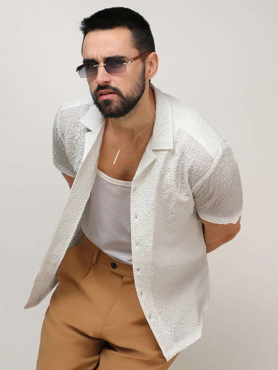 Micro Creased Shirt - Image 4