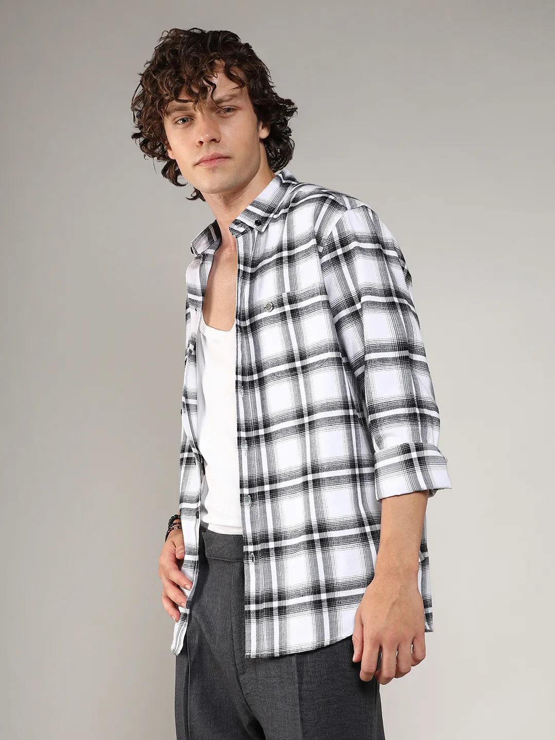 Brushed Buffalo Check Shirt - Image 7