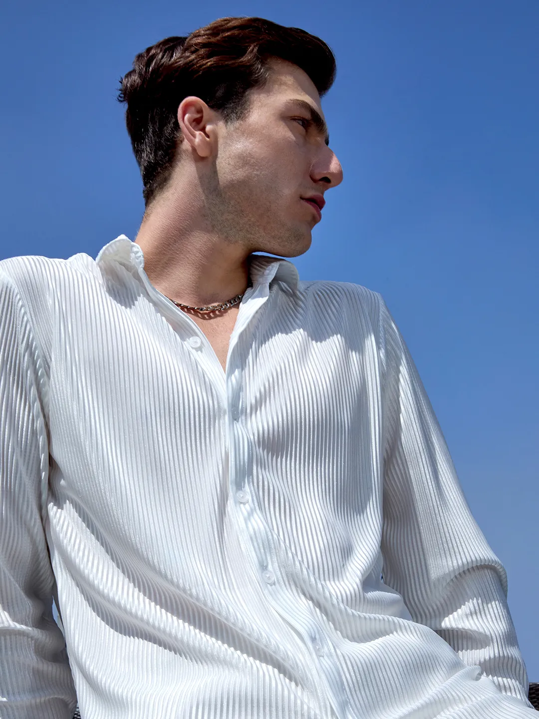 Pleat-Creased Shirt - Image 3