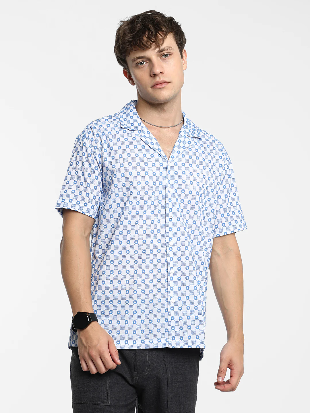 Embroidered Checkered Shirt - Image 13