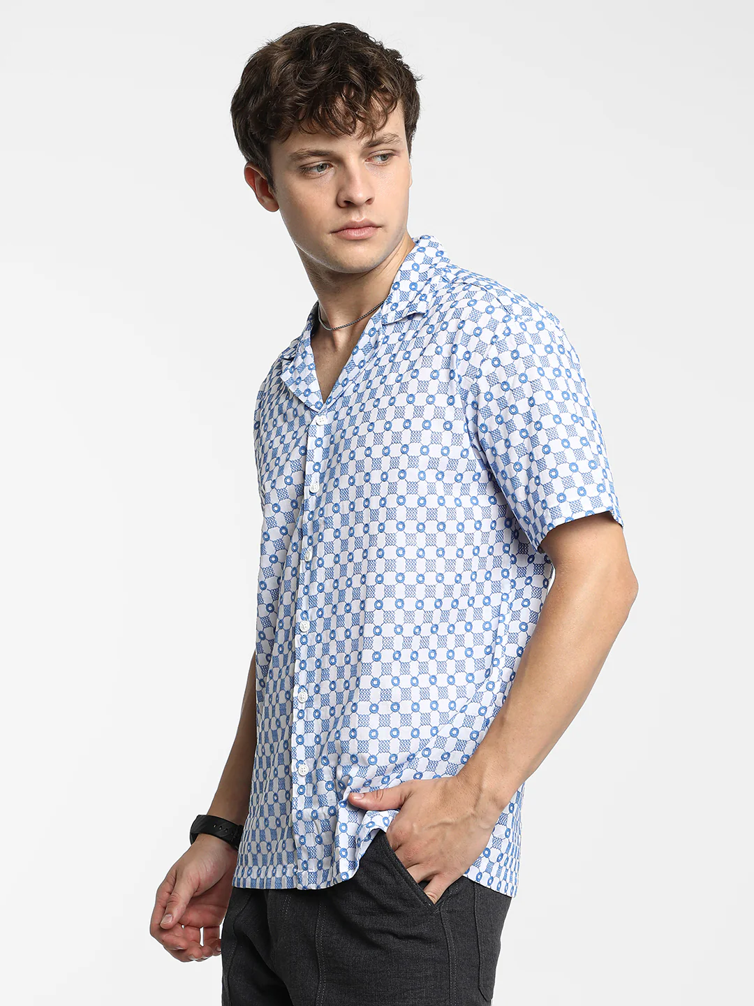 Embroidered Checkered Shirt - Image 14