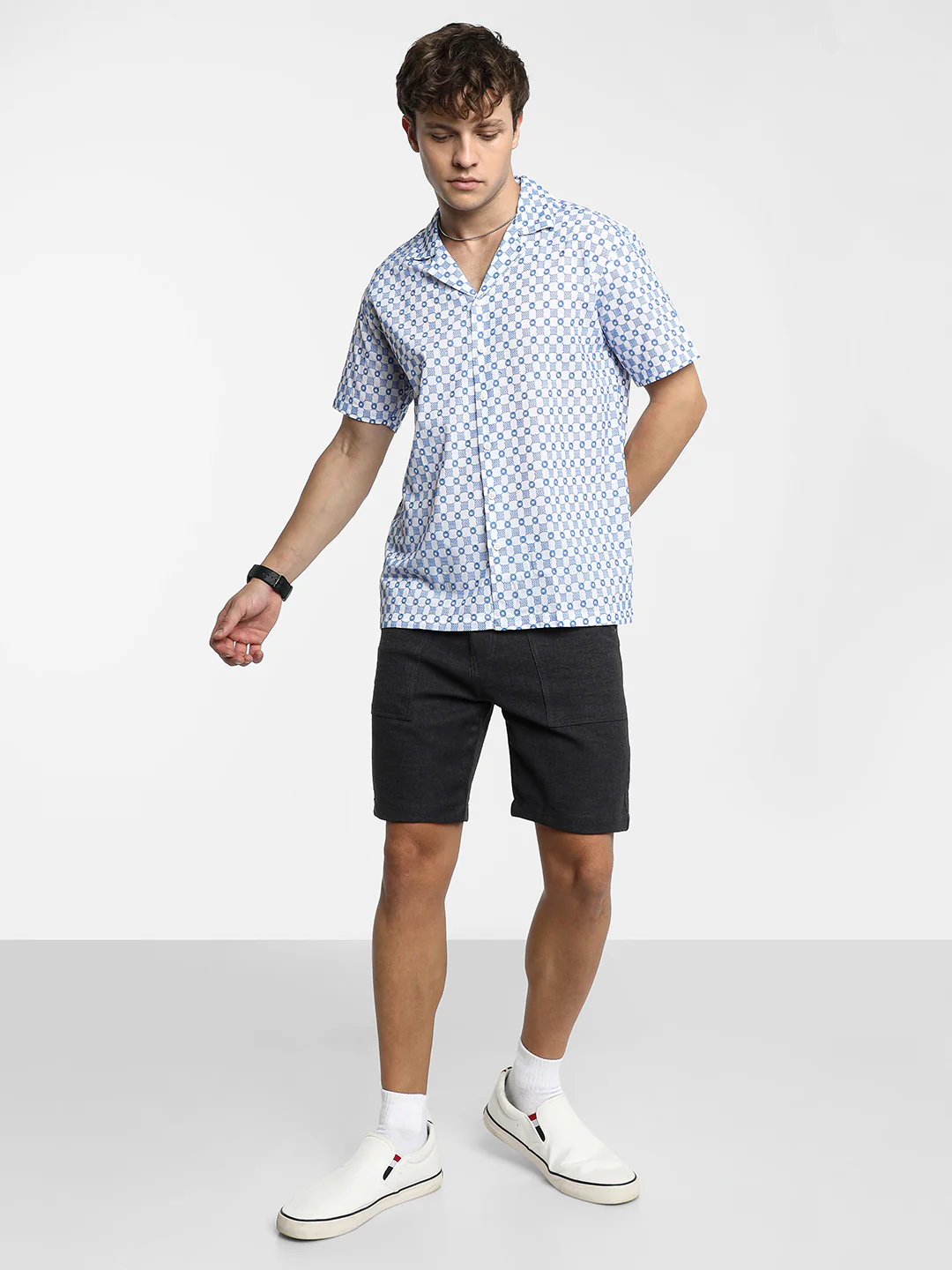 Embroidered Checkered Shirt - Image 16