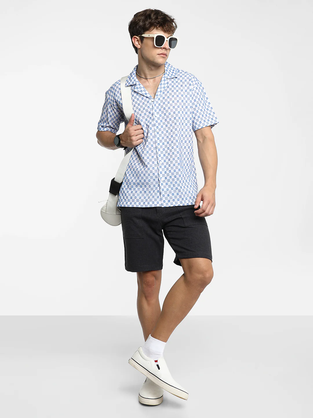 Embroidered Checkered Shirt - Image 17