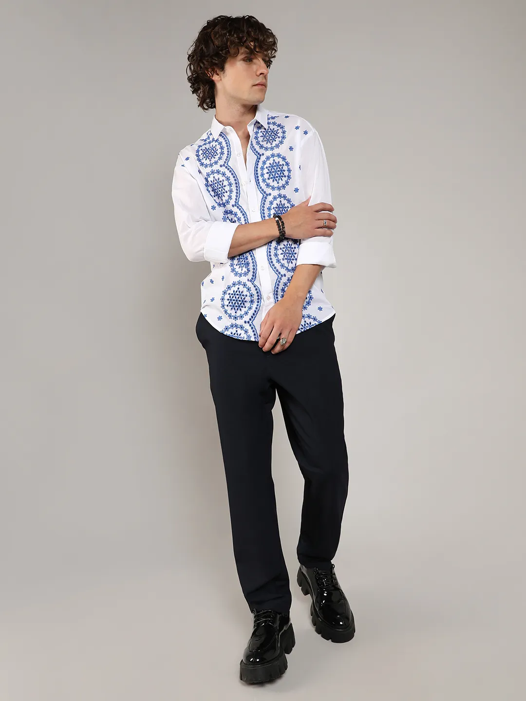 Embroidered Flora Shirt - Image 7