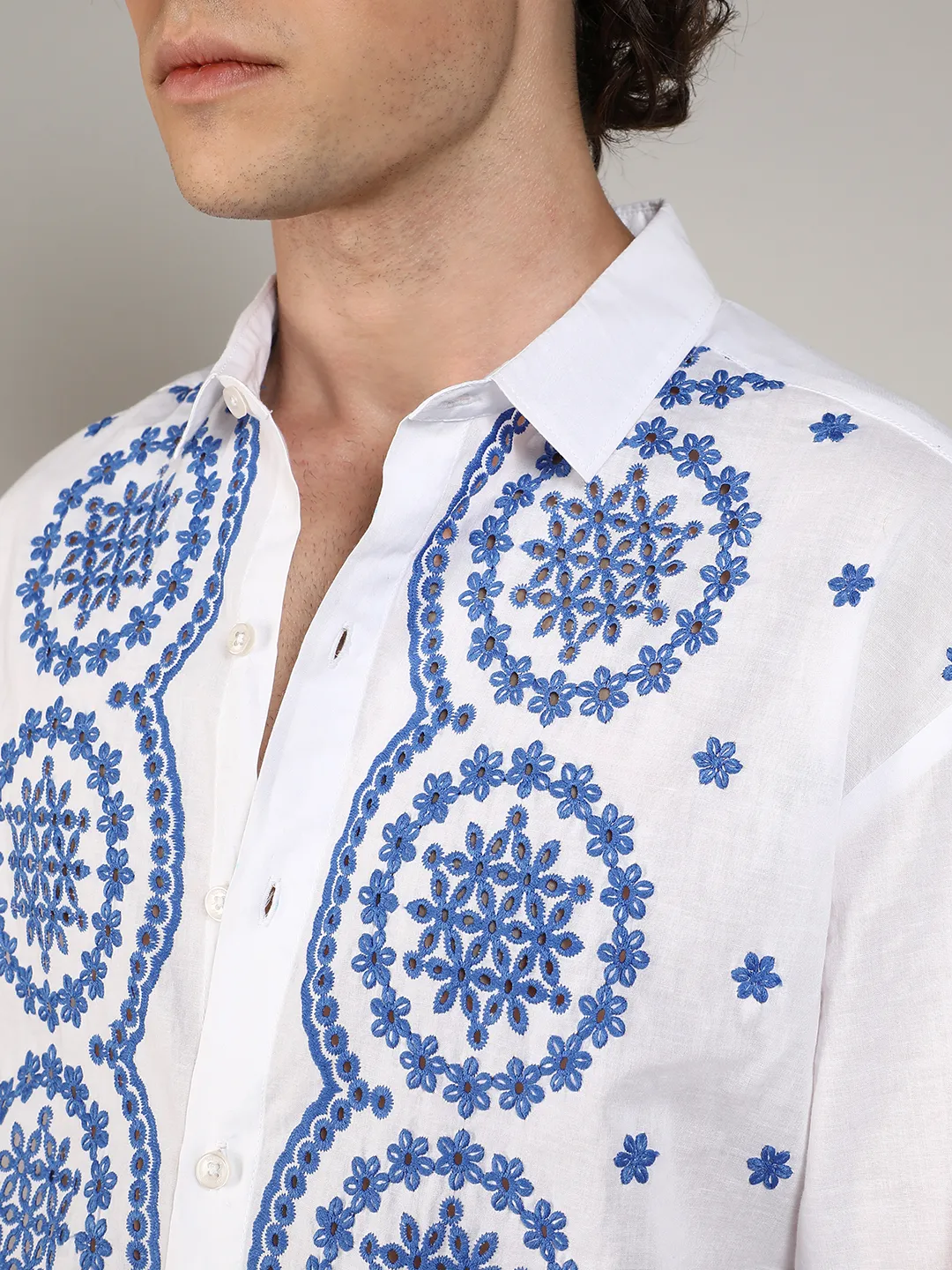 Embroidered Flora Shirt - Image 9