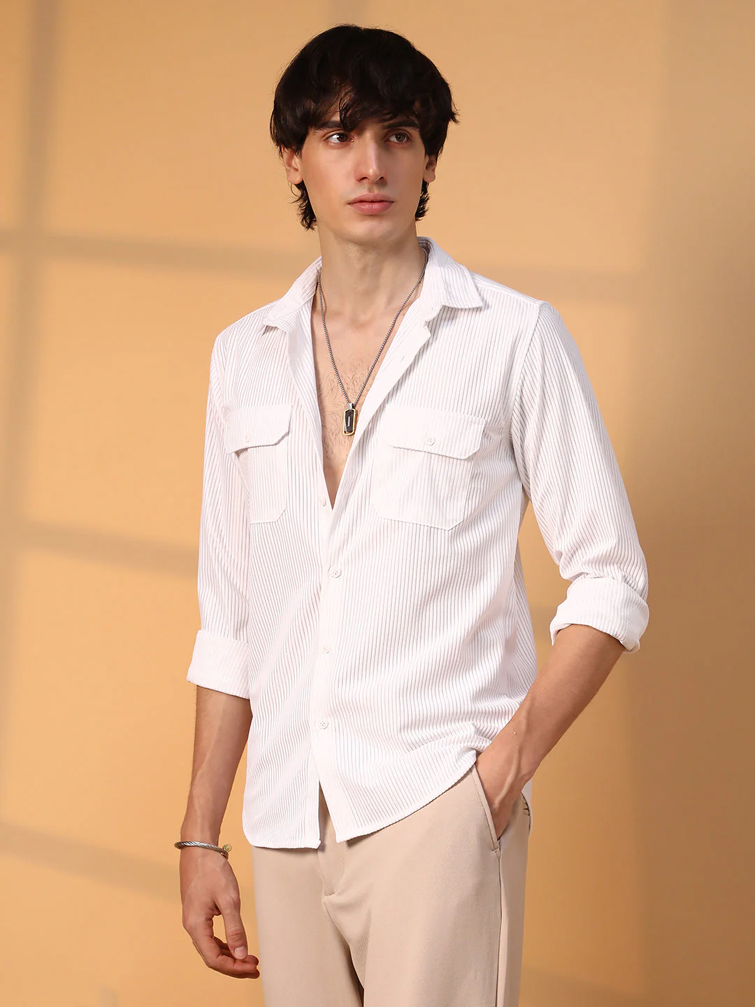 Ribbed Utility Shirt - Image 3