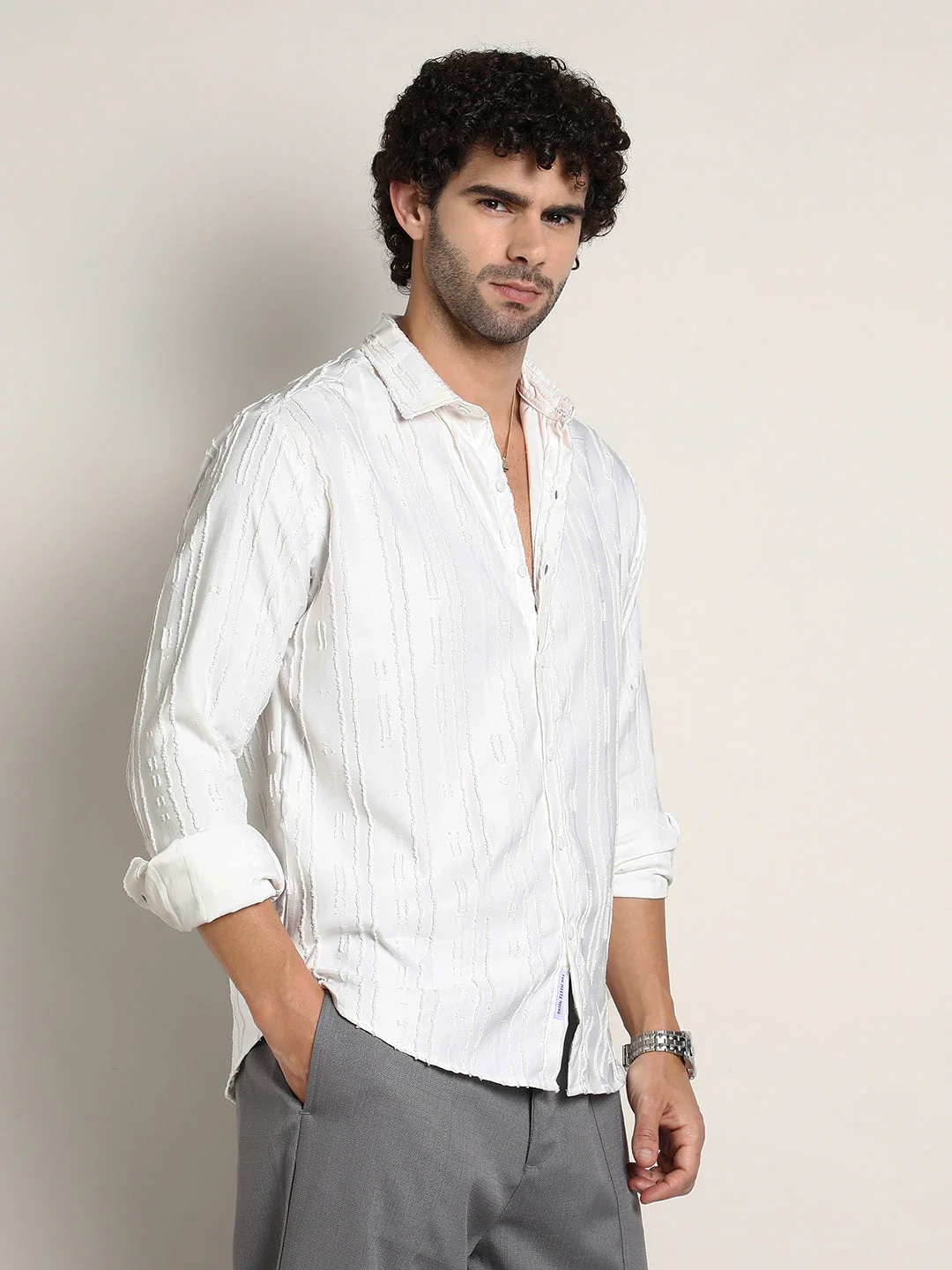 Ripple-Edge Shirt - Image 3