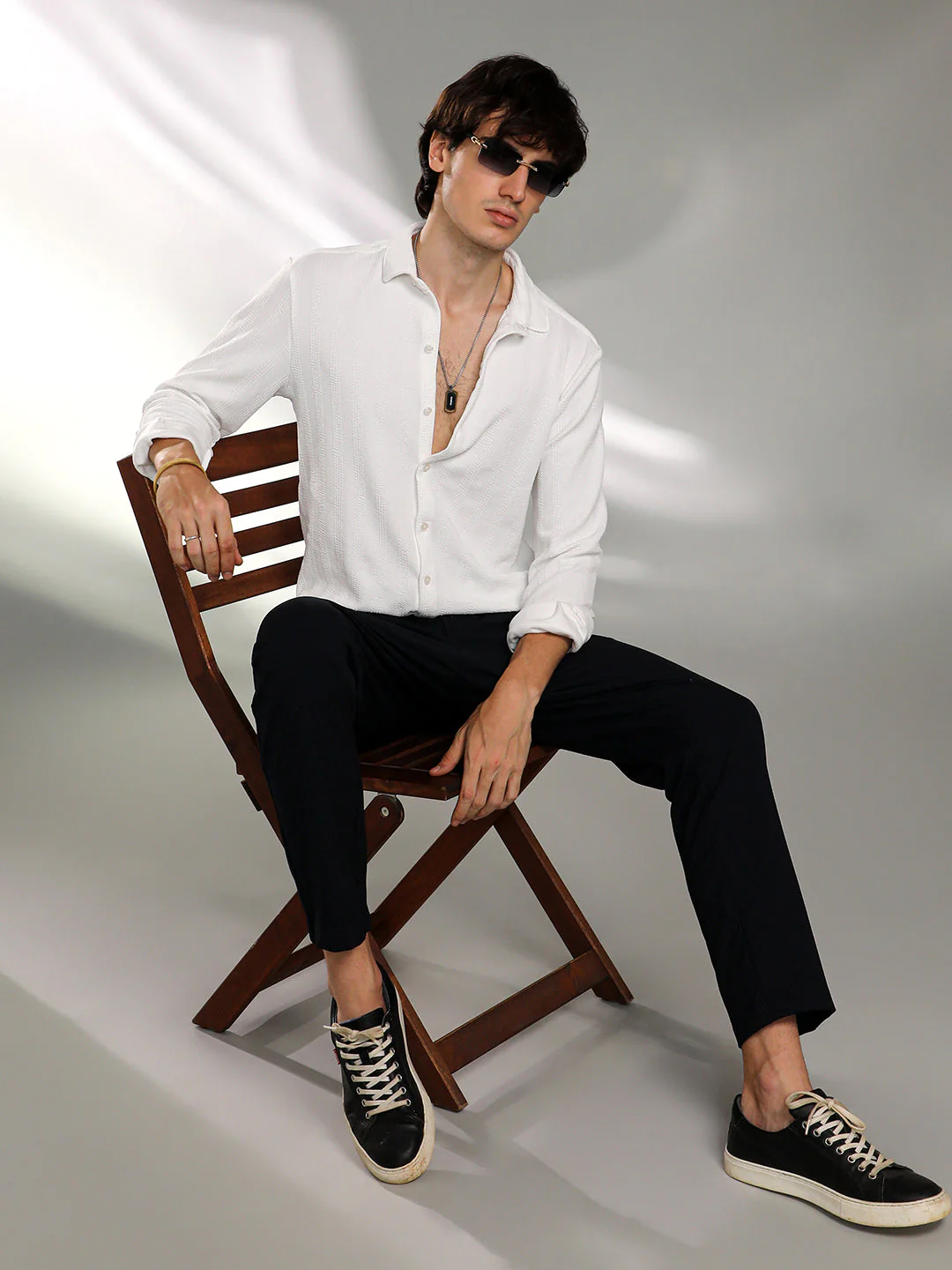 Rope-Textured Shirt - Image 6