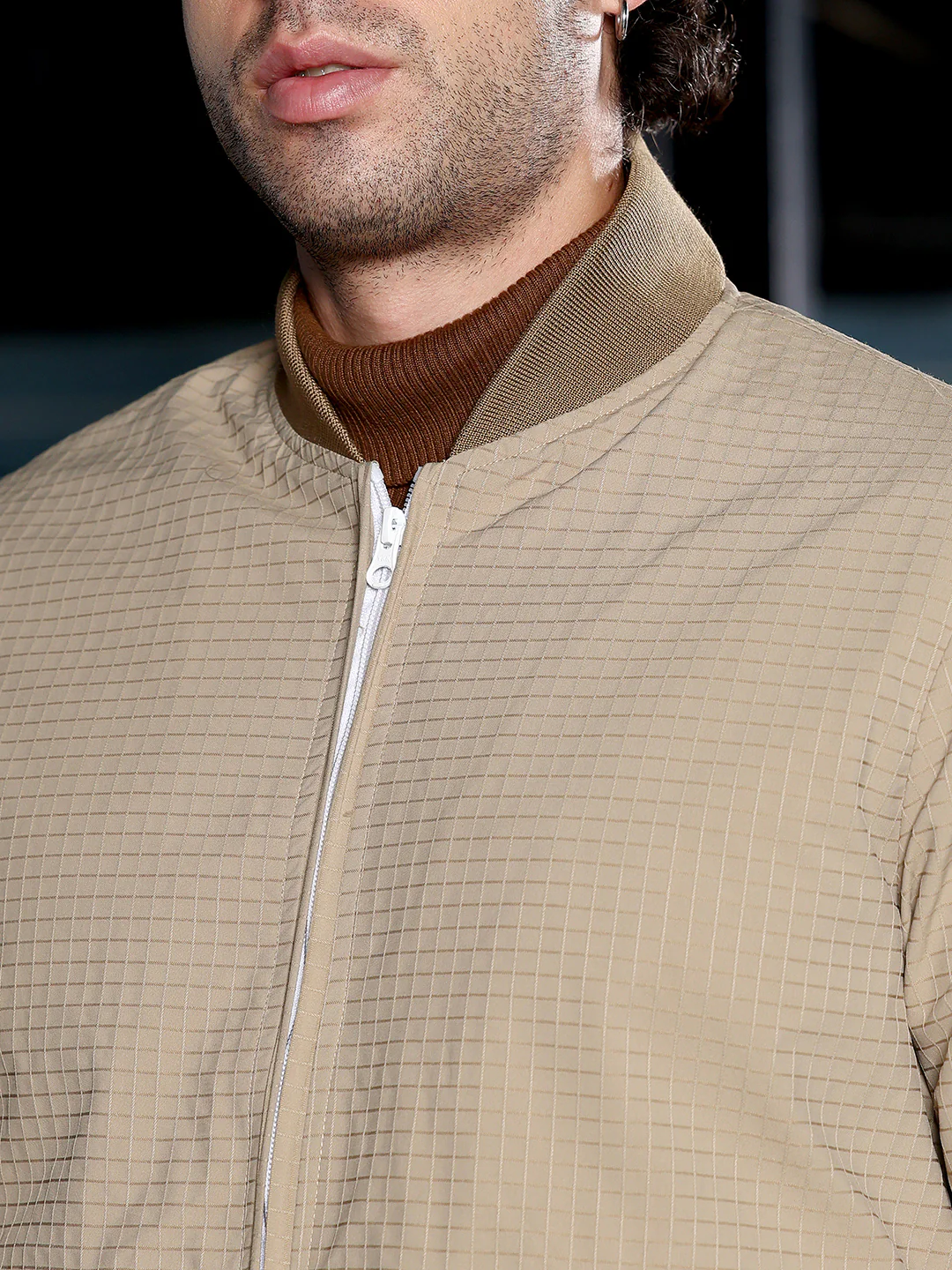 Panelled Crease-Tactile Jacket - Image 7