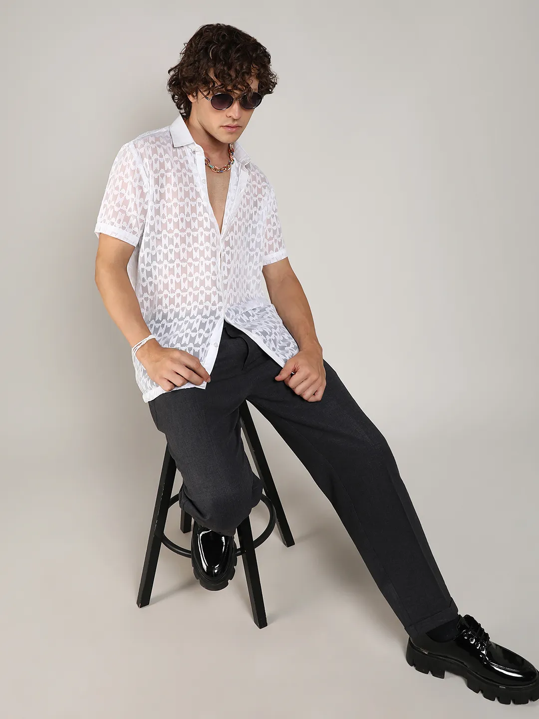 Self-Design Block Shirt - Image 10
