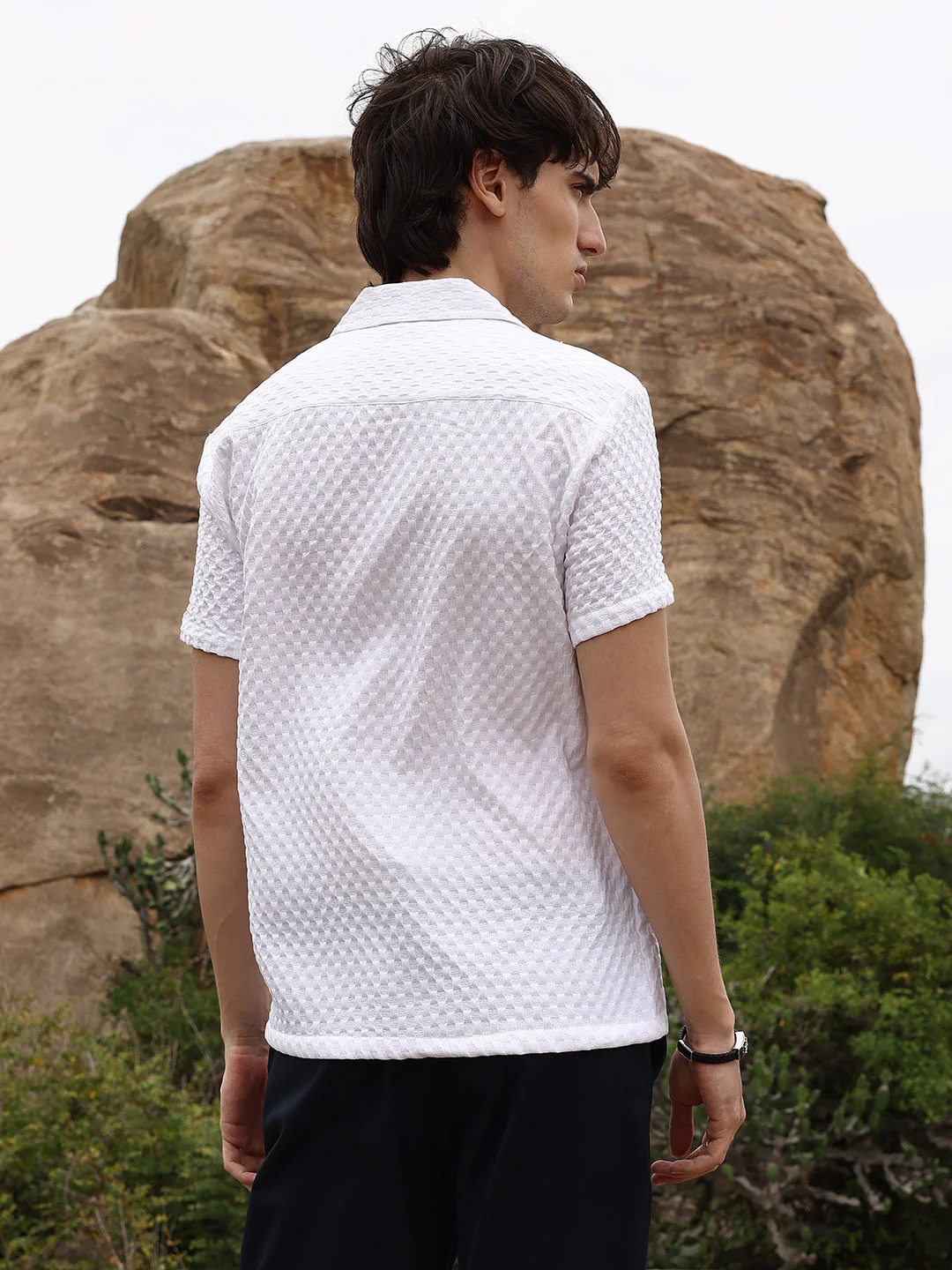 Self-Design Block Shirt - Image 4