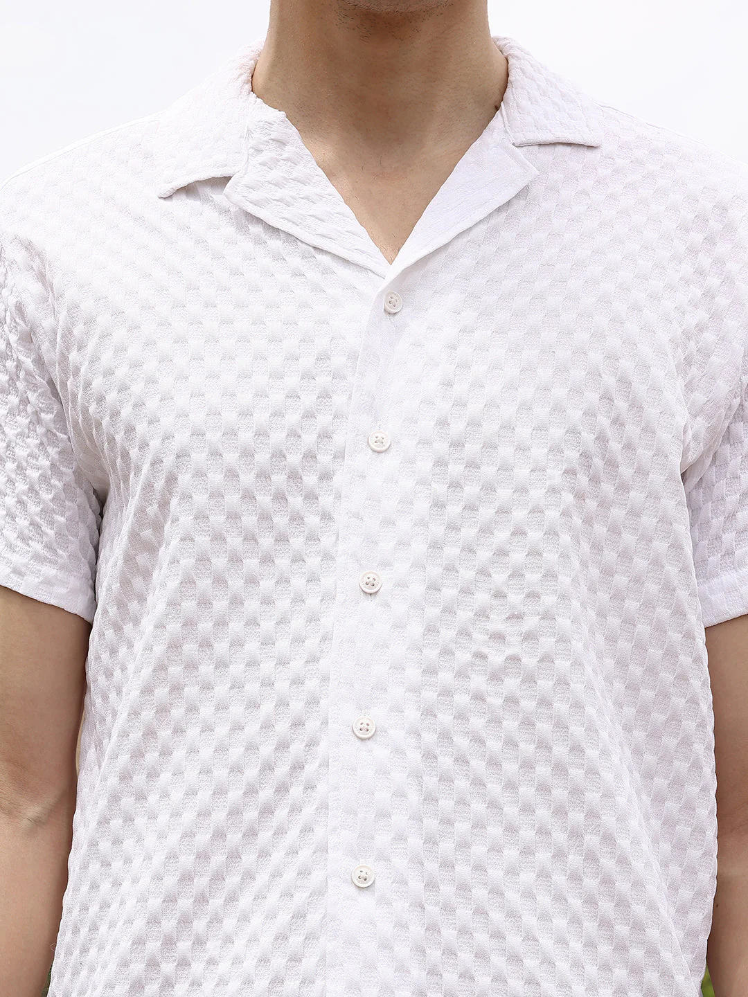 Self-Design Block Shirt - Image 7