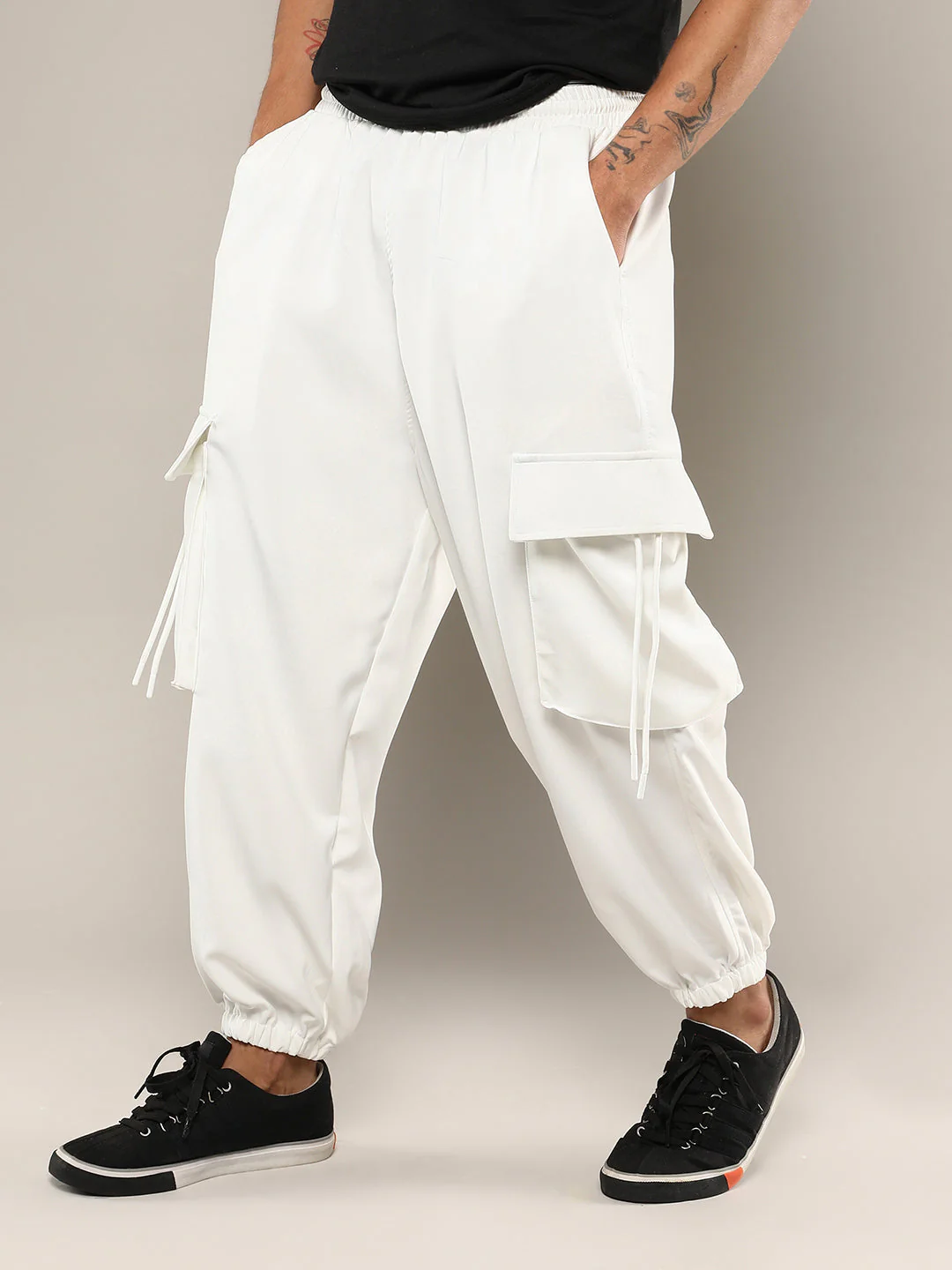 Slouchy Utility Trousers - Image 3