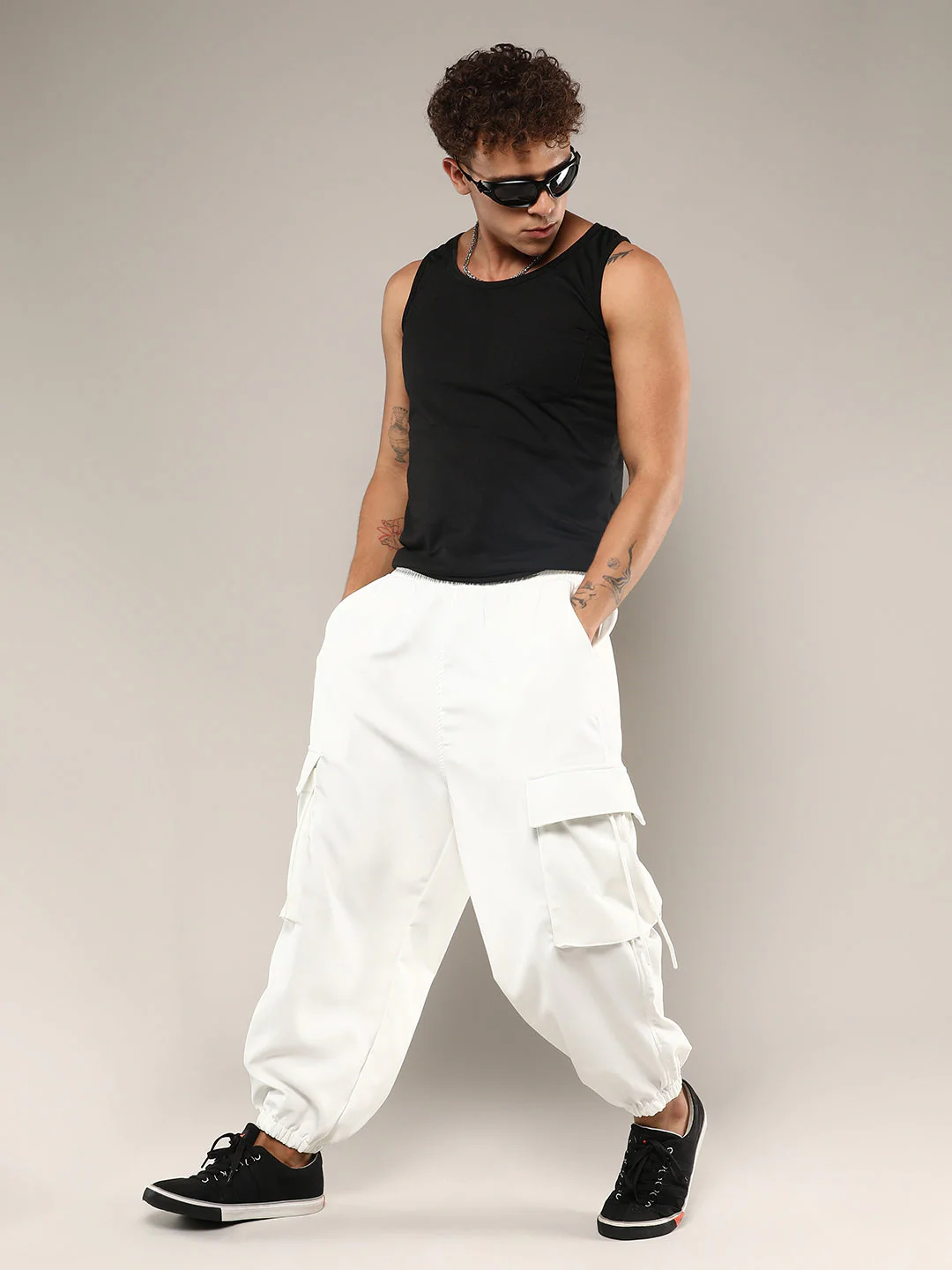 Slouchy Utility Trousers - Image 6