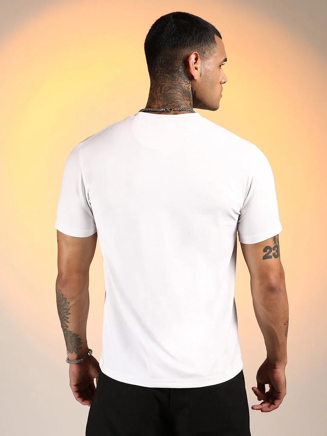 Solid Basic T-Shirt - Image 5