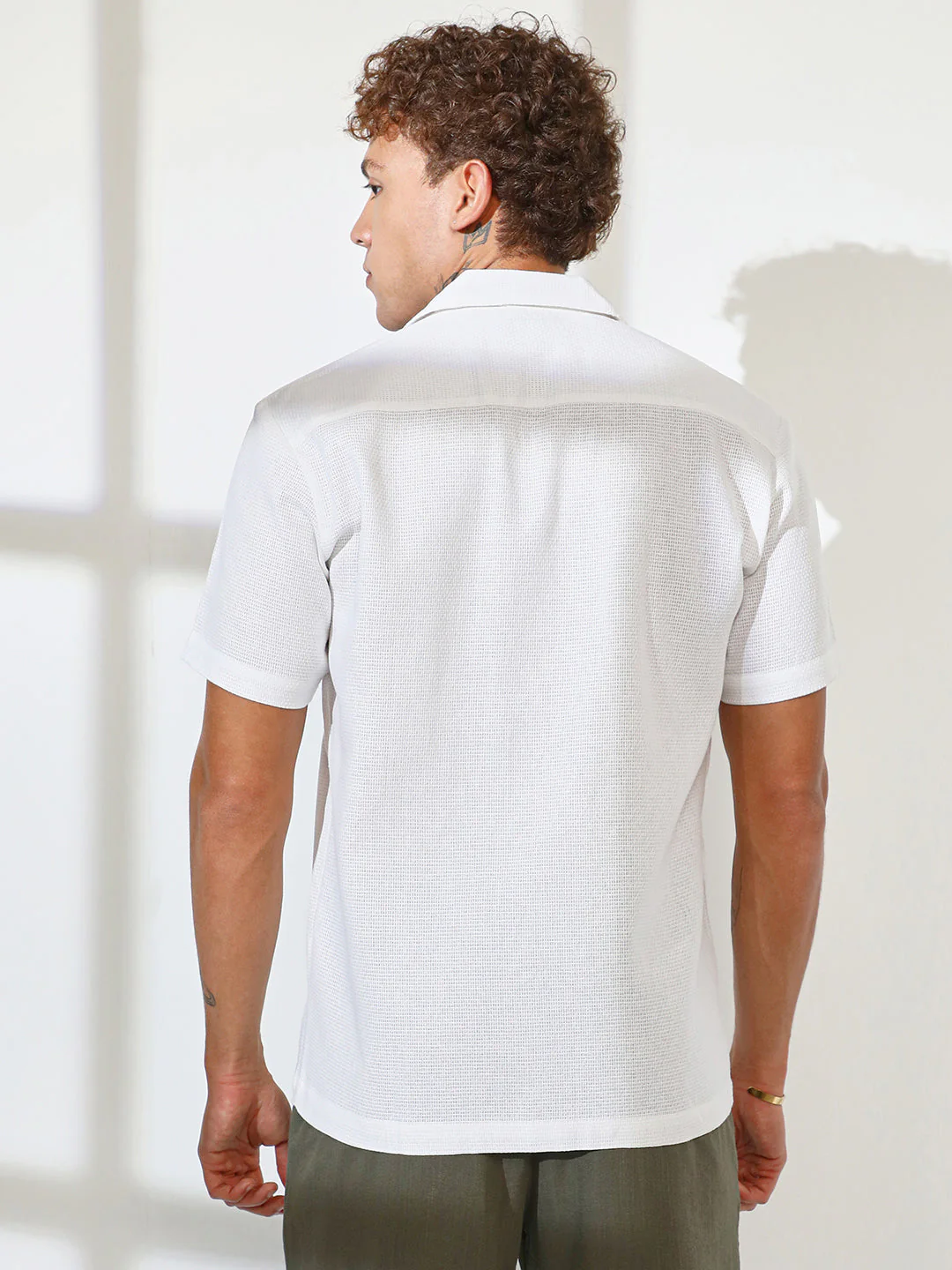 Solid Knit Shirt - Image 4