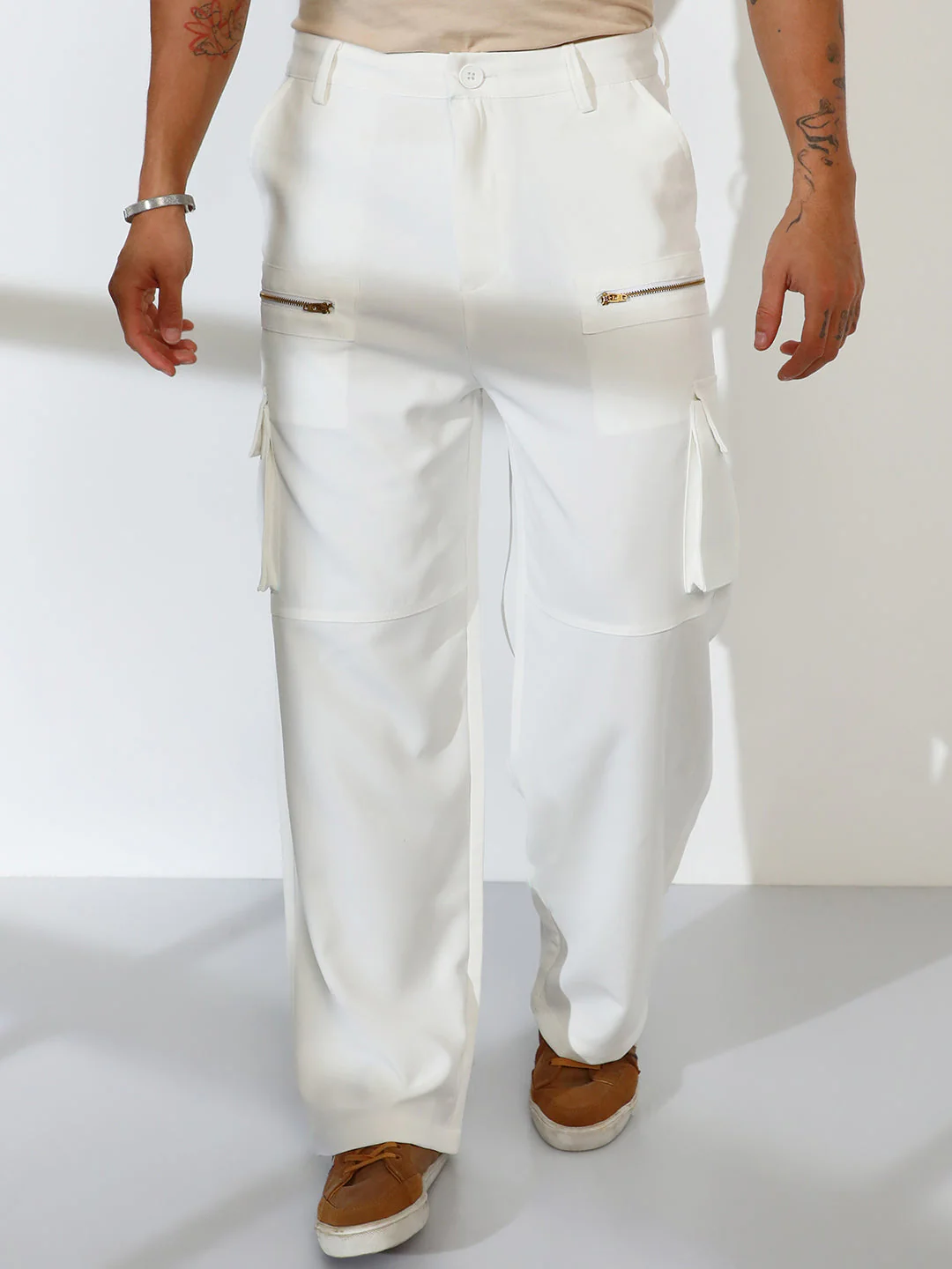 Straight-Fit Utility Trousers - Image 2