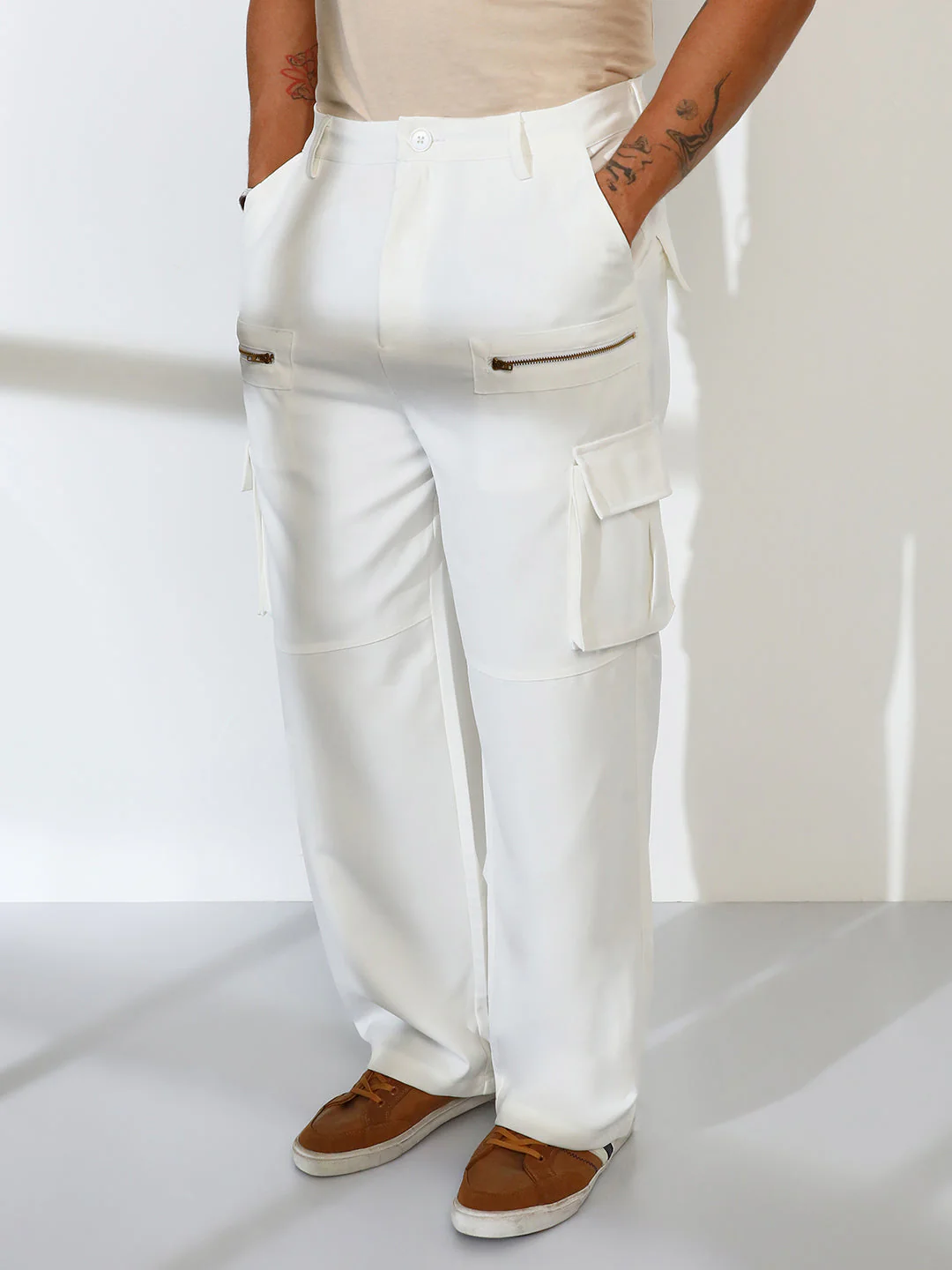 Straight-Fit Utility Trousers - Image 3