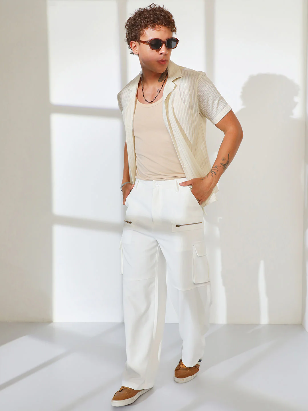 Straight-Fit Utility Trousers - Image 5