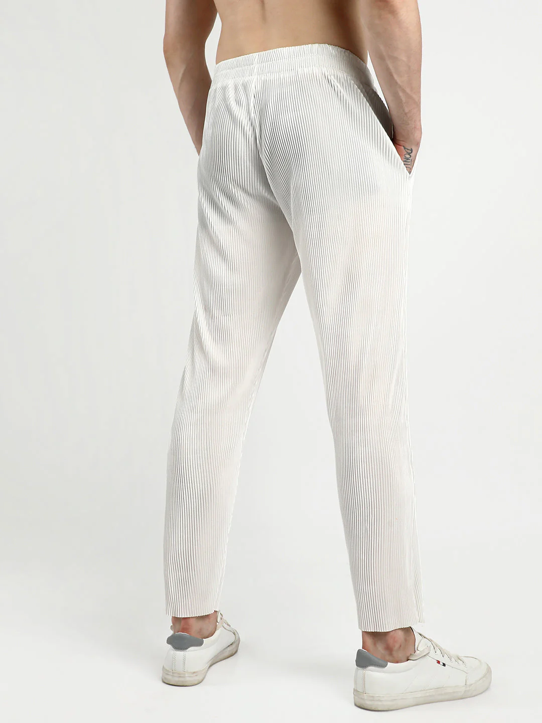 Tailored Pleated Trousers - Image 4