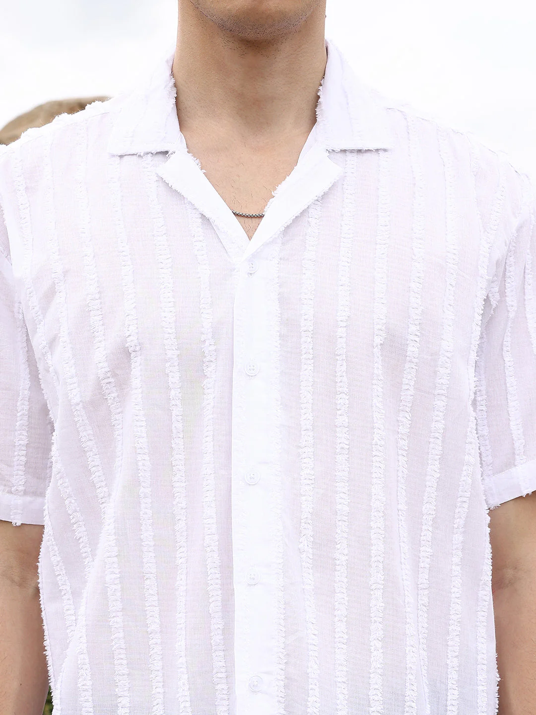 Texture-Lined Shirt - Image 7