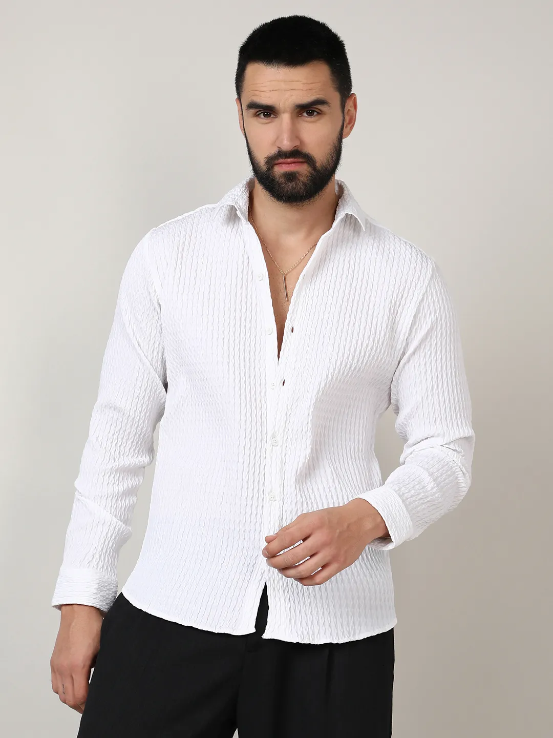 Twisted-Creased Shirt - Image 5
