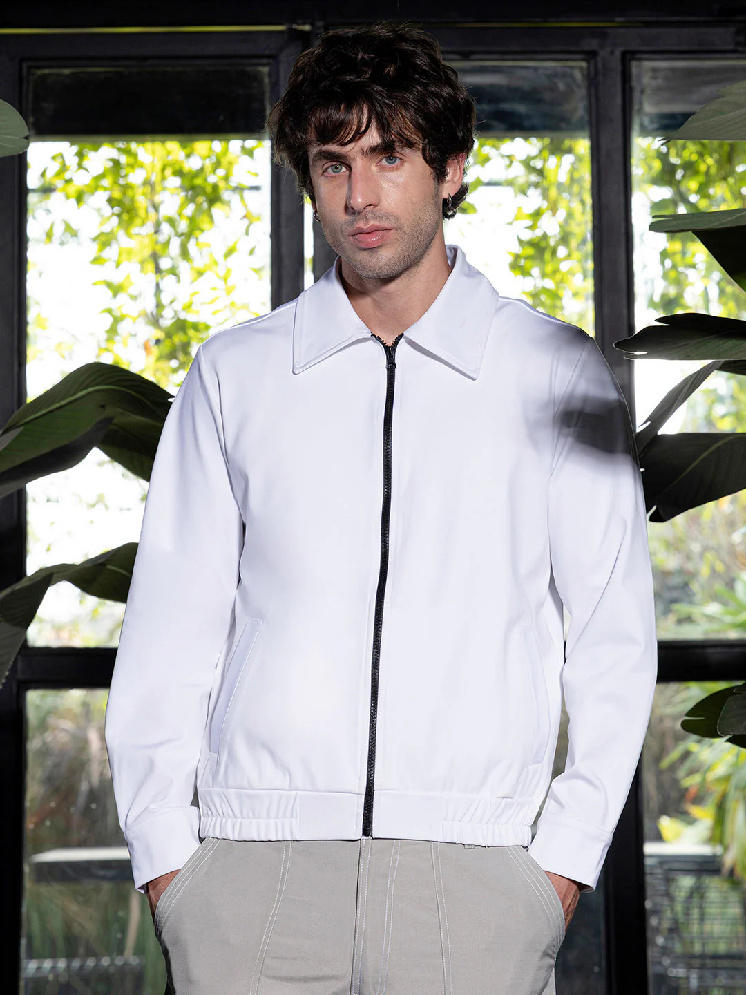 Zip-Front Jersey Jacket - Image 2