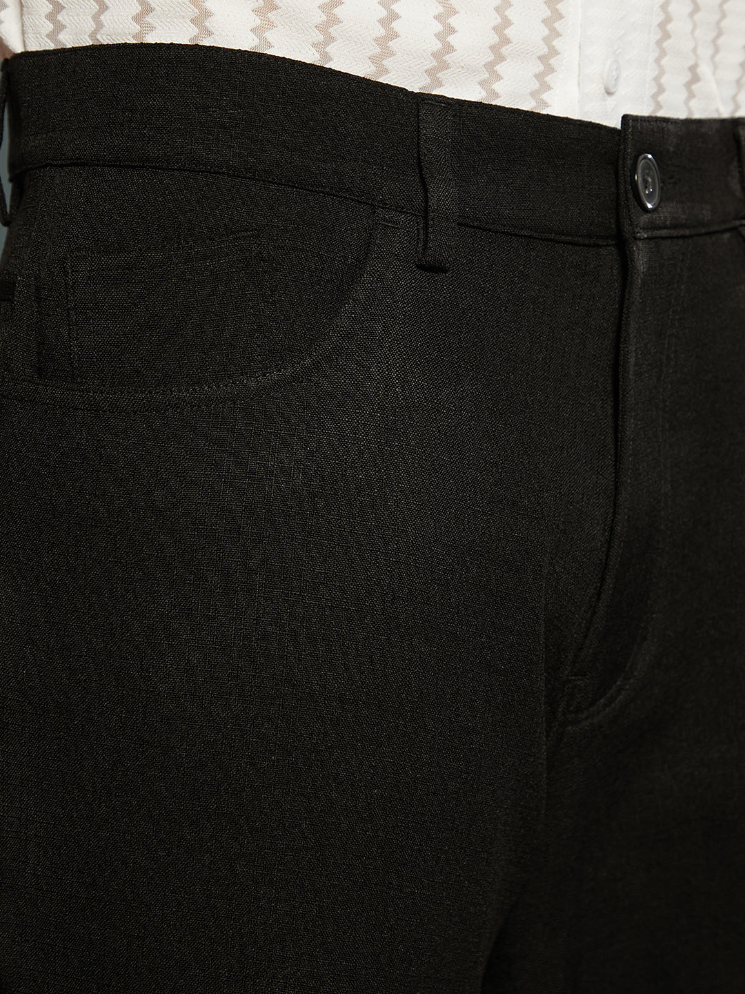Tailored Linen-Blend Shorts - Image 7